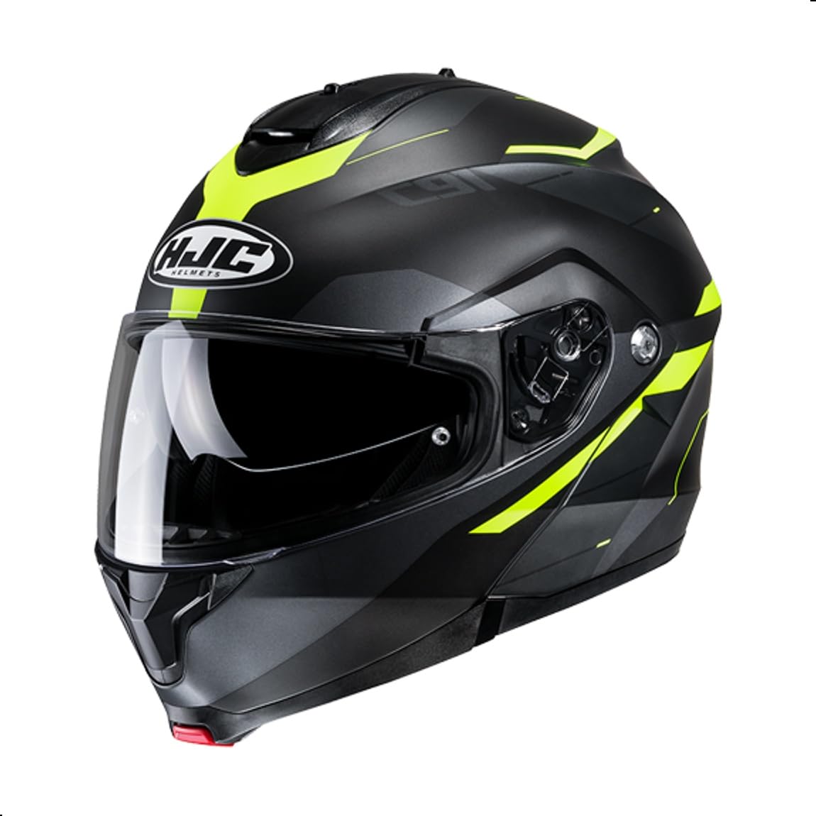 Amazon.com: HJC C91 Karan Modular Motorcycle Helmet with HJ-17